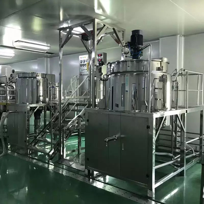 Гомогенизатор смесителя эмульгатора эмульгатора нержавеющего вакуума стабилизированный 63РПМ косметический