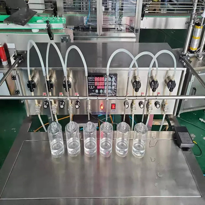 Этикетировочная машина PLC Liquid Filling Capping с головками 4/6/8/10