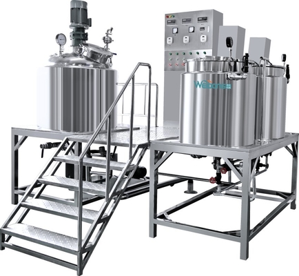 производственная линия макияжа смесителя эмульсора 5.5kW 5000L косметическая