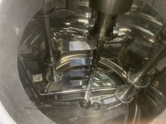 смеситель эмульсора 65rpm 50-5000L косметический с опционной системой вакуума