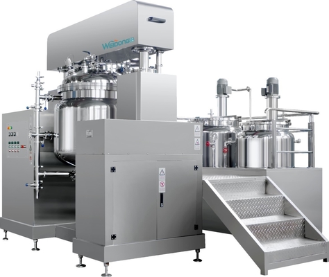 Косметический смеситель эмульсора 50L-2000L с топлением системы вакуума