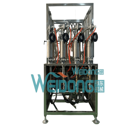 AC220V 50HZ 6.5KW Машина для наполнения масок для лица с давлением сжатого воздуха 0,7-0,85mpa